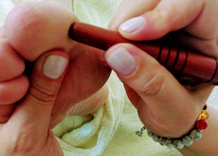 Reflexologia podal Terapeuta Delaine